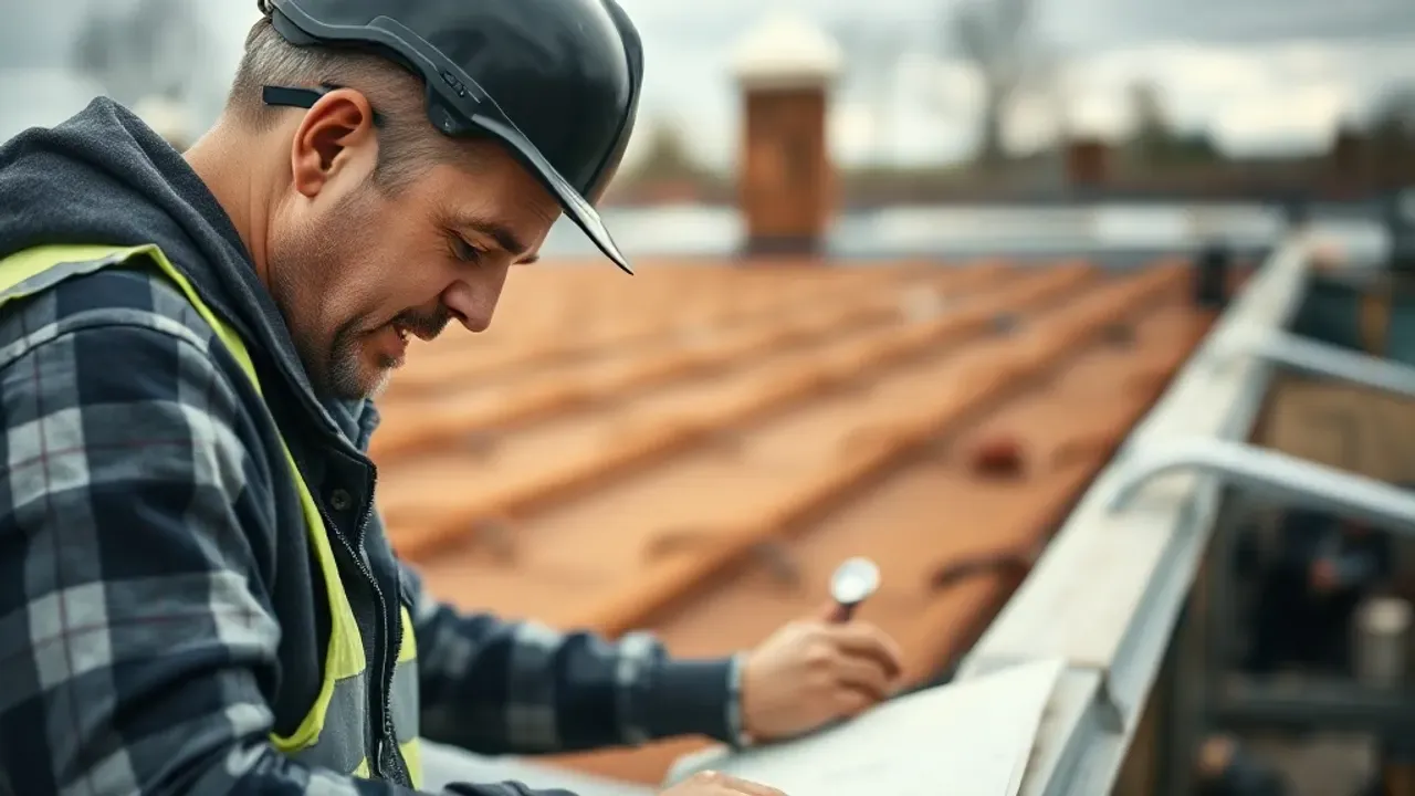 Two professionals working on Billericay flat-roofing projects near Ongar